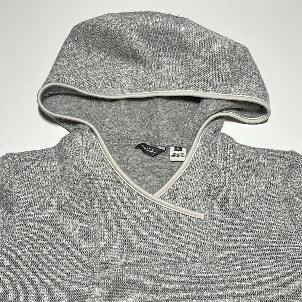 Eddie Bauer Fleece Pullover Sweater with Hood - Womens Medium - Picture 5 of 12